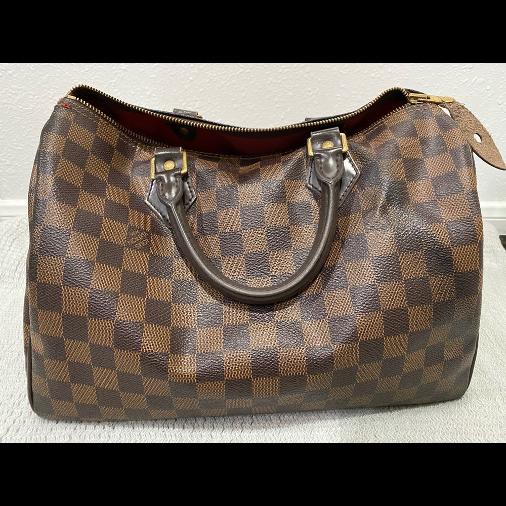 LOUIS VUITTON speedy 35 handbag